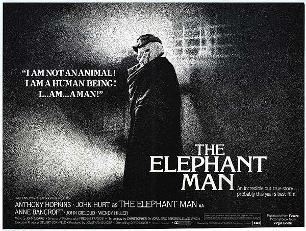 elephant man poster